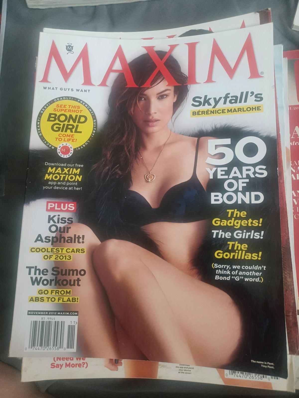 Multiple Maxim Magazines years ago