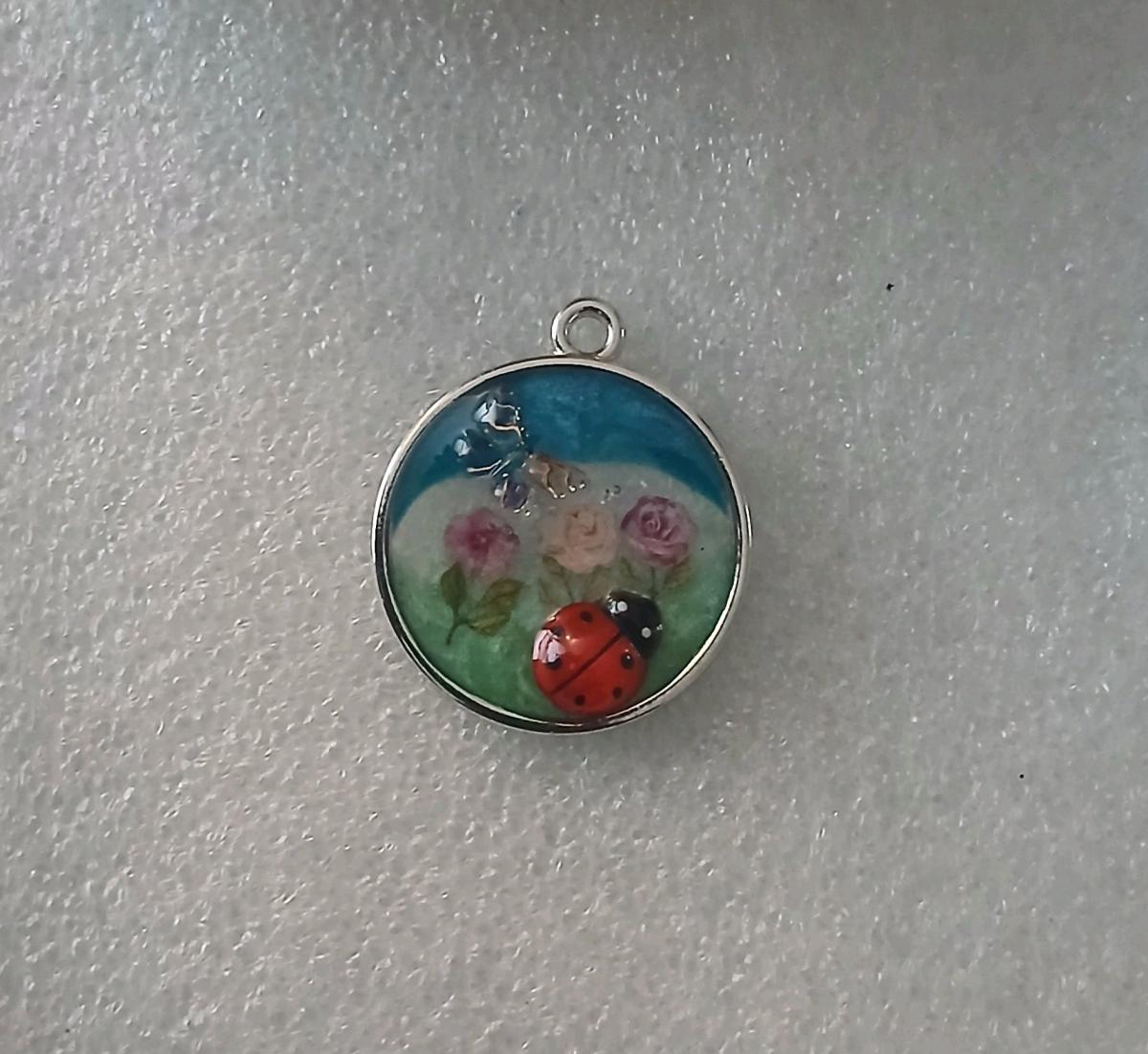 Floral Pendant with Necklace made just for you