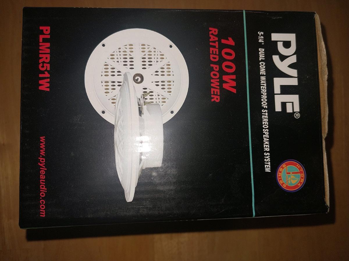 Marine grade speakers one pair nib