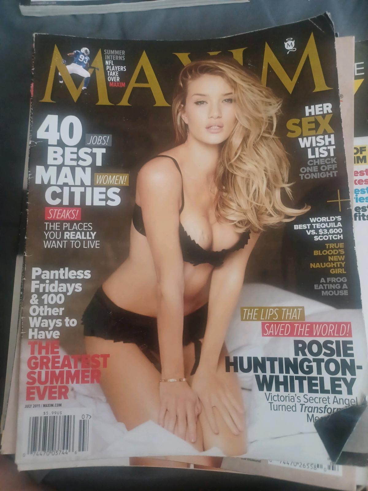 Multiple Maxim Magazines years ago