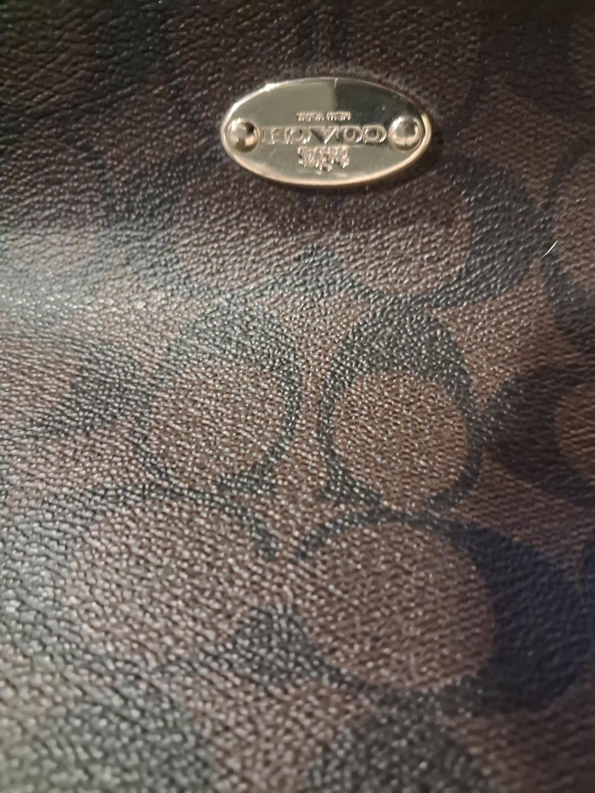 coach  purse  double zipper vintage