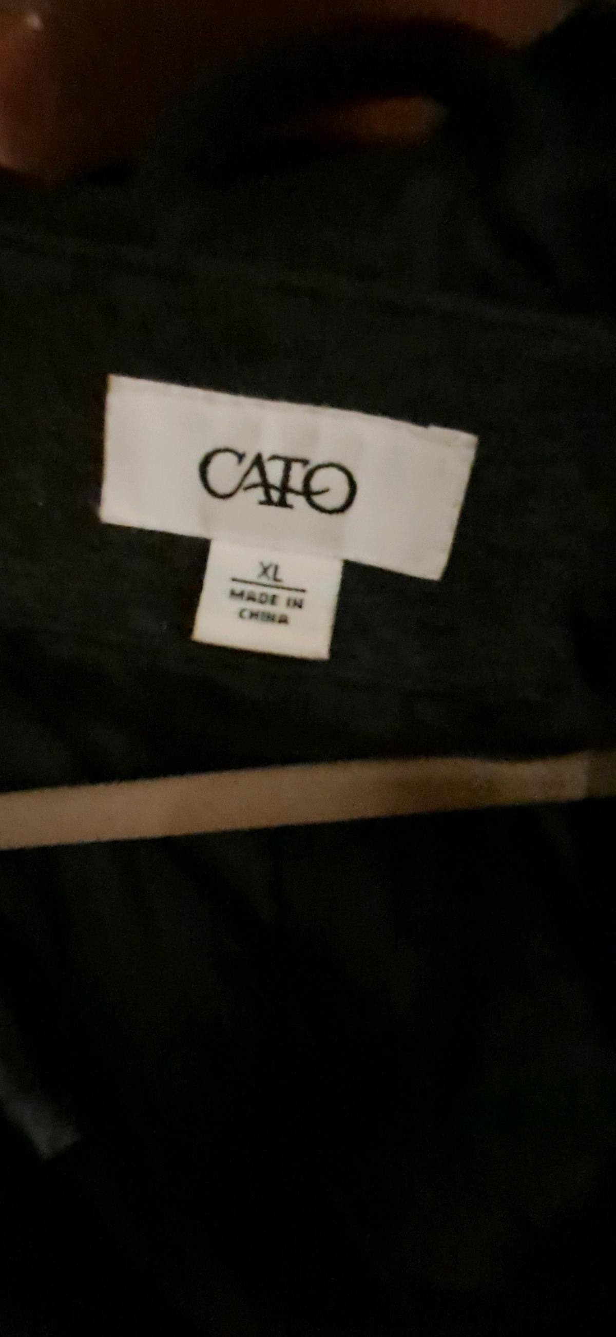Cato dark gray hooded Jacket with lining on the inside