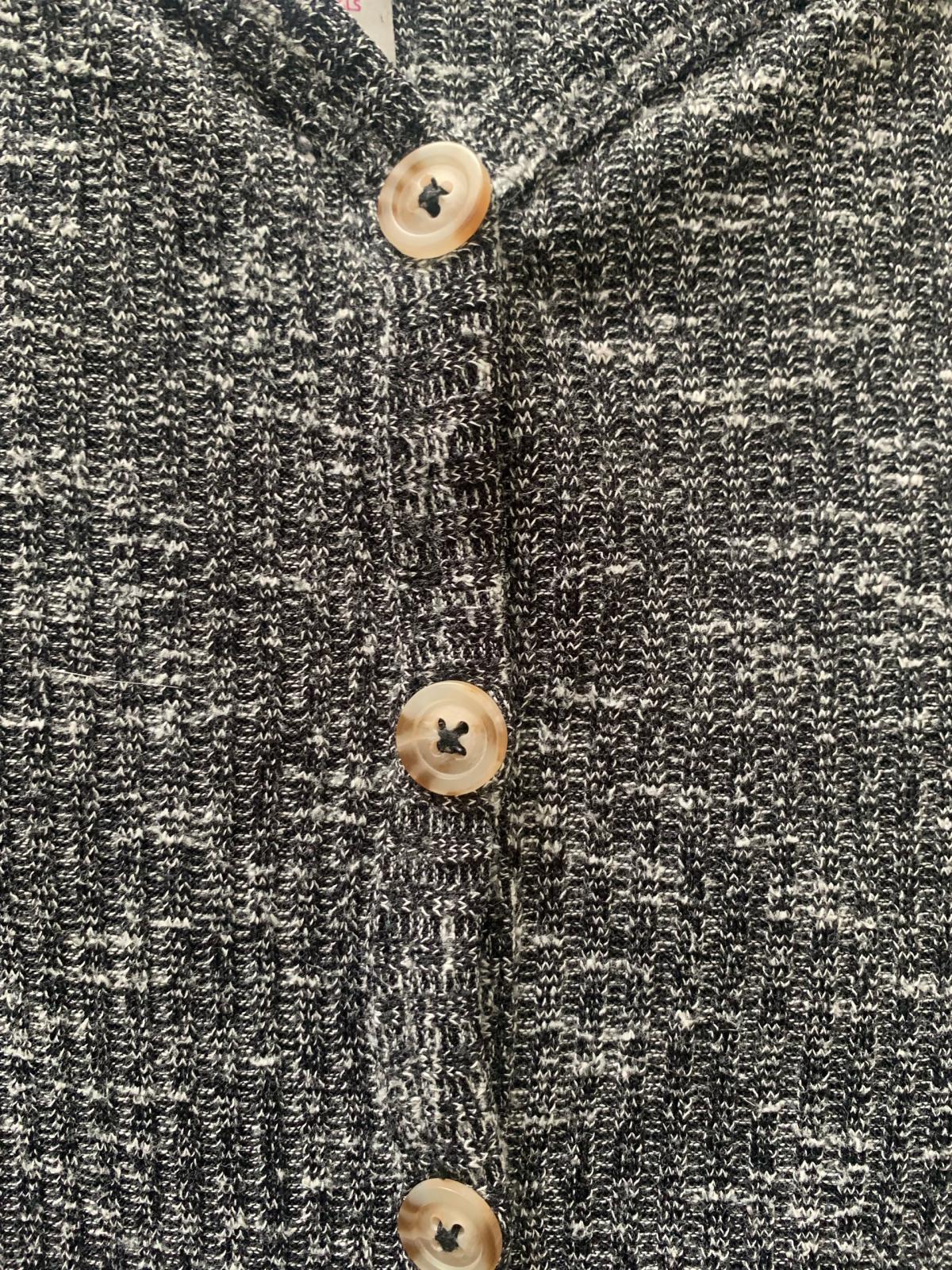 Black and white tank top button up brown