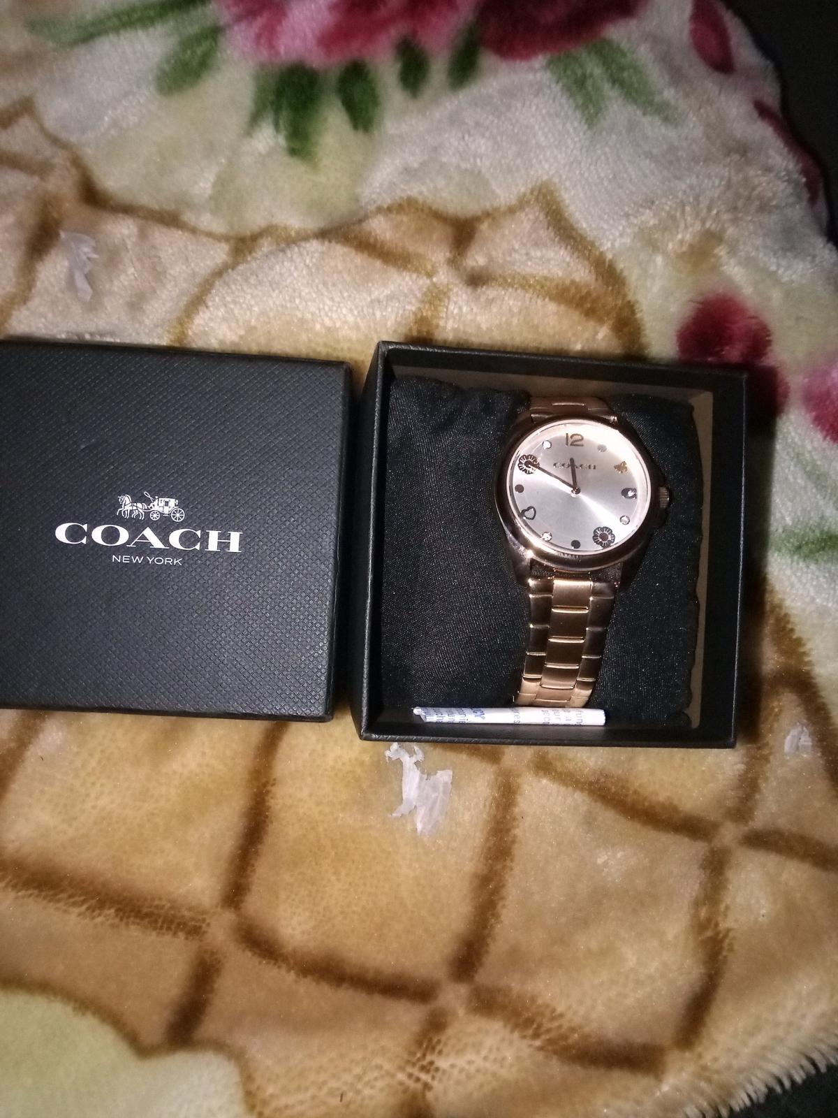 ladies coach watch brand new in box