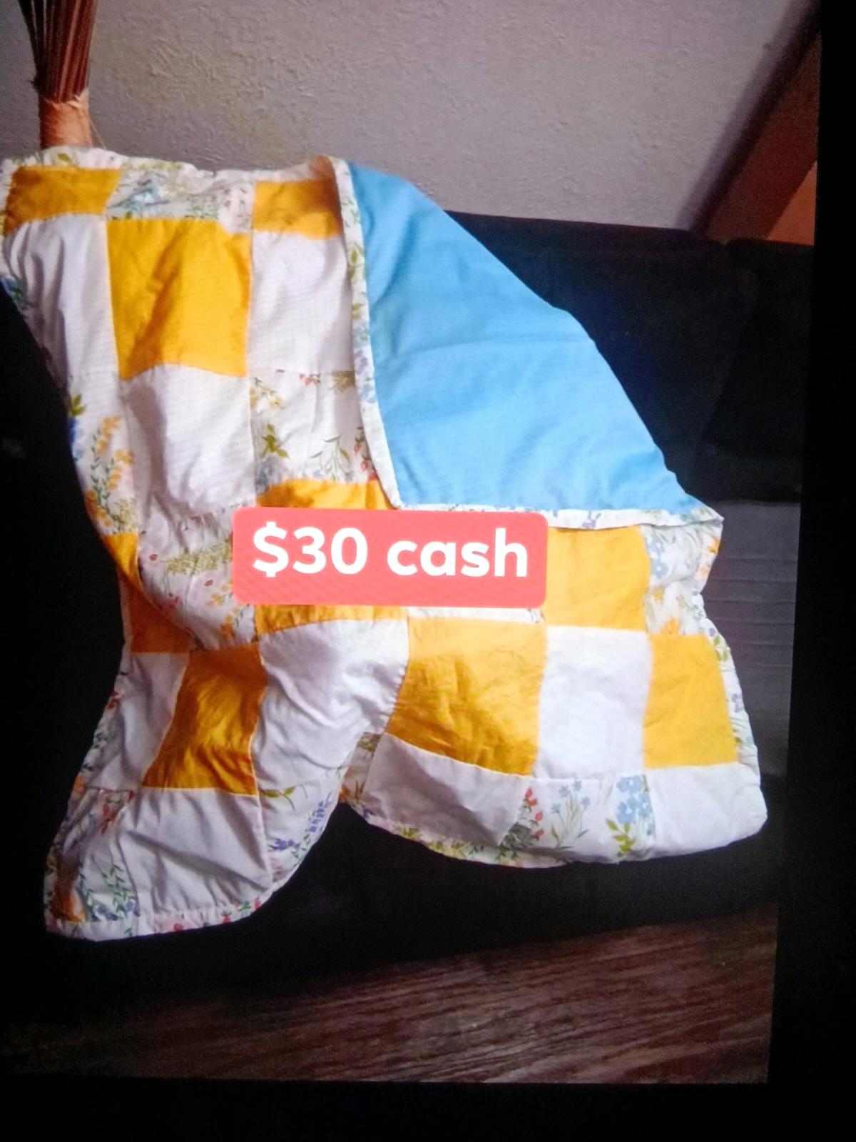 Beautiful blanket cash must pickup
