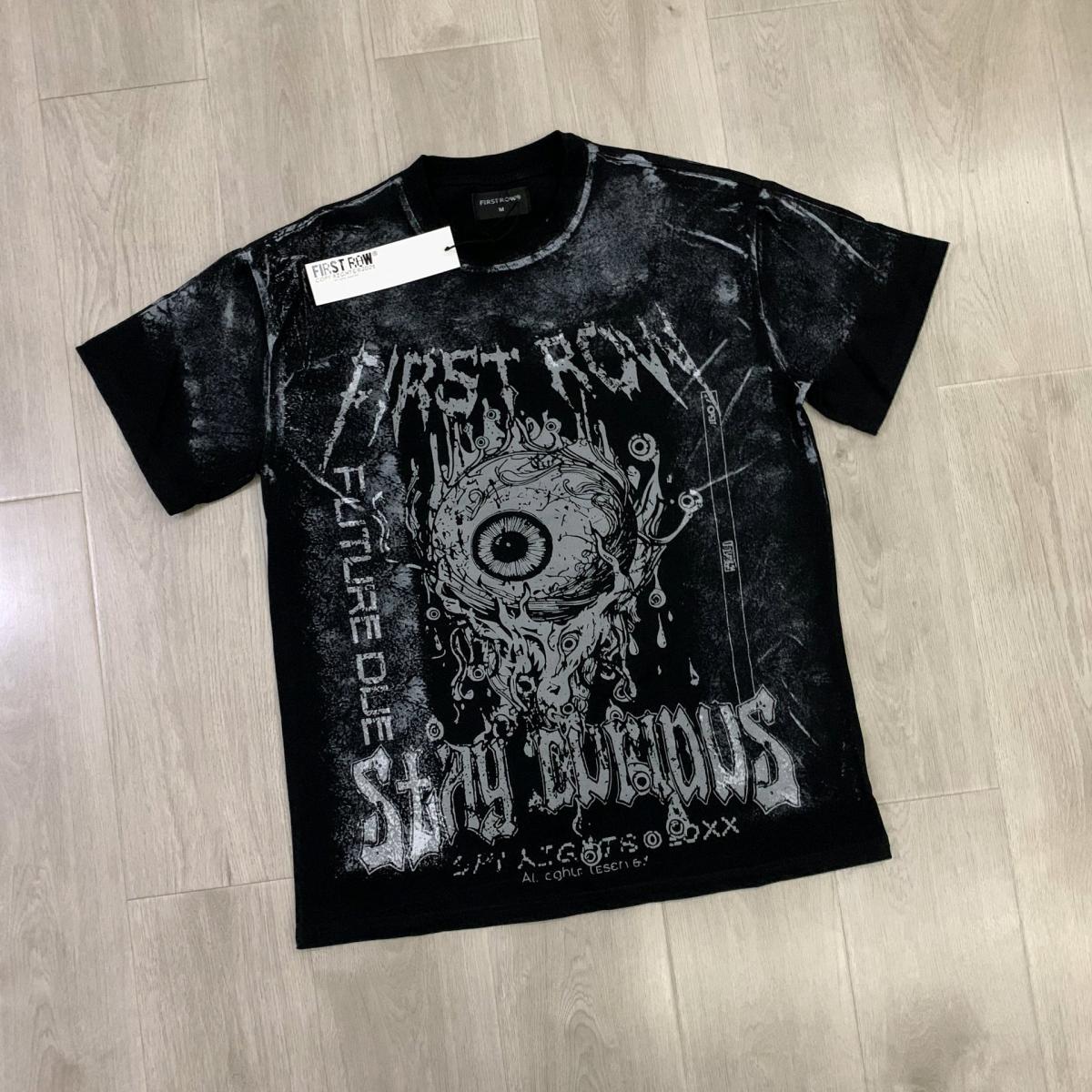 First Row Stay Curious Eyeball Tshirt