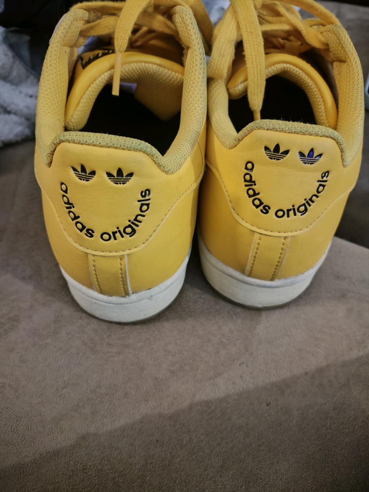 adidas superstar tennis shoes yellowblack