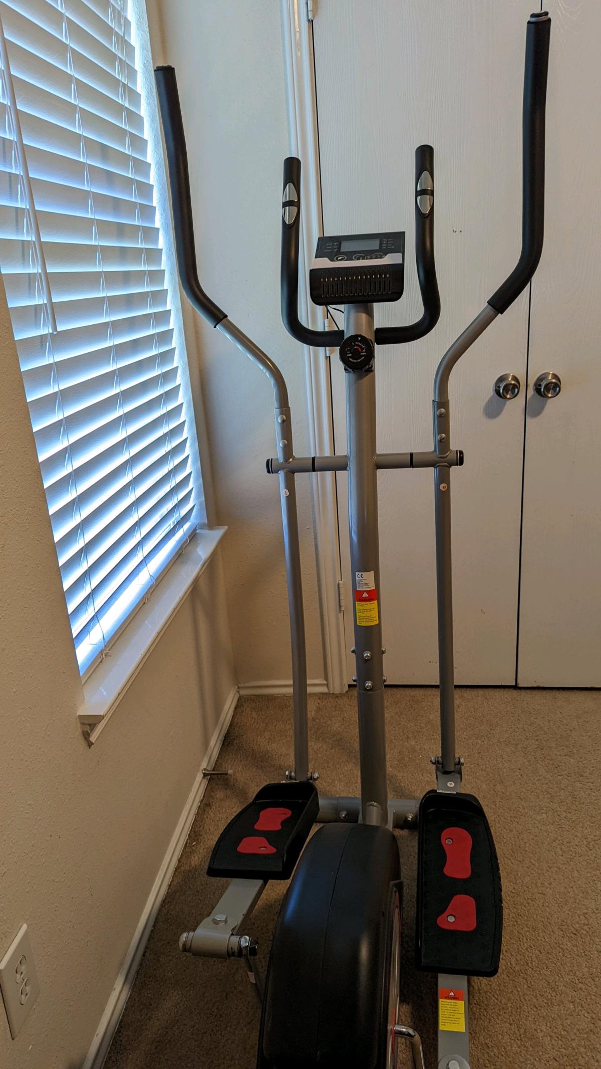 ANCHEER Magnetic Elliptical Exercise Fitness Training Machin