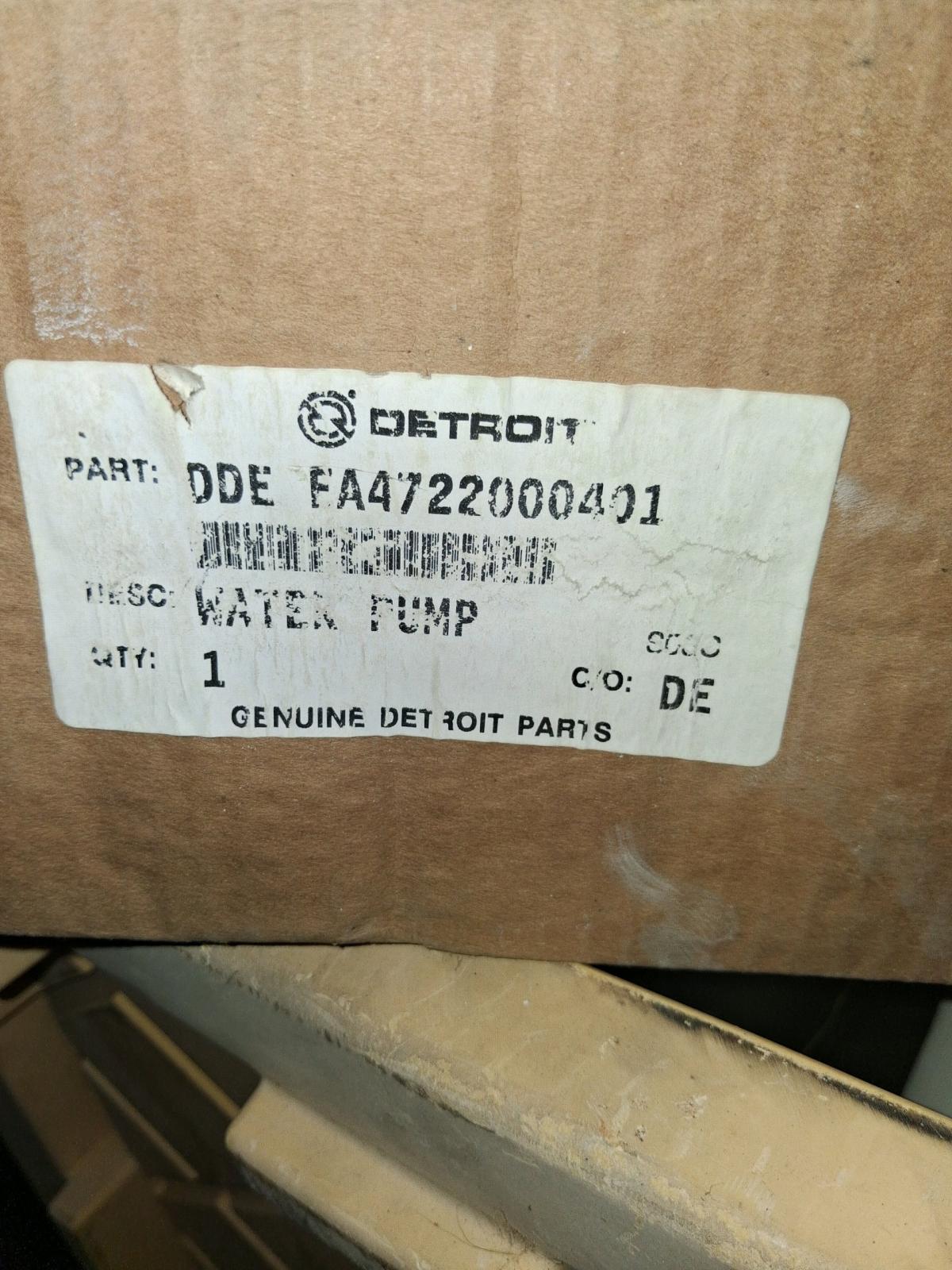 water pump for DT60 in box