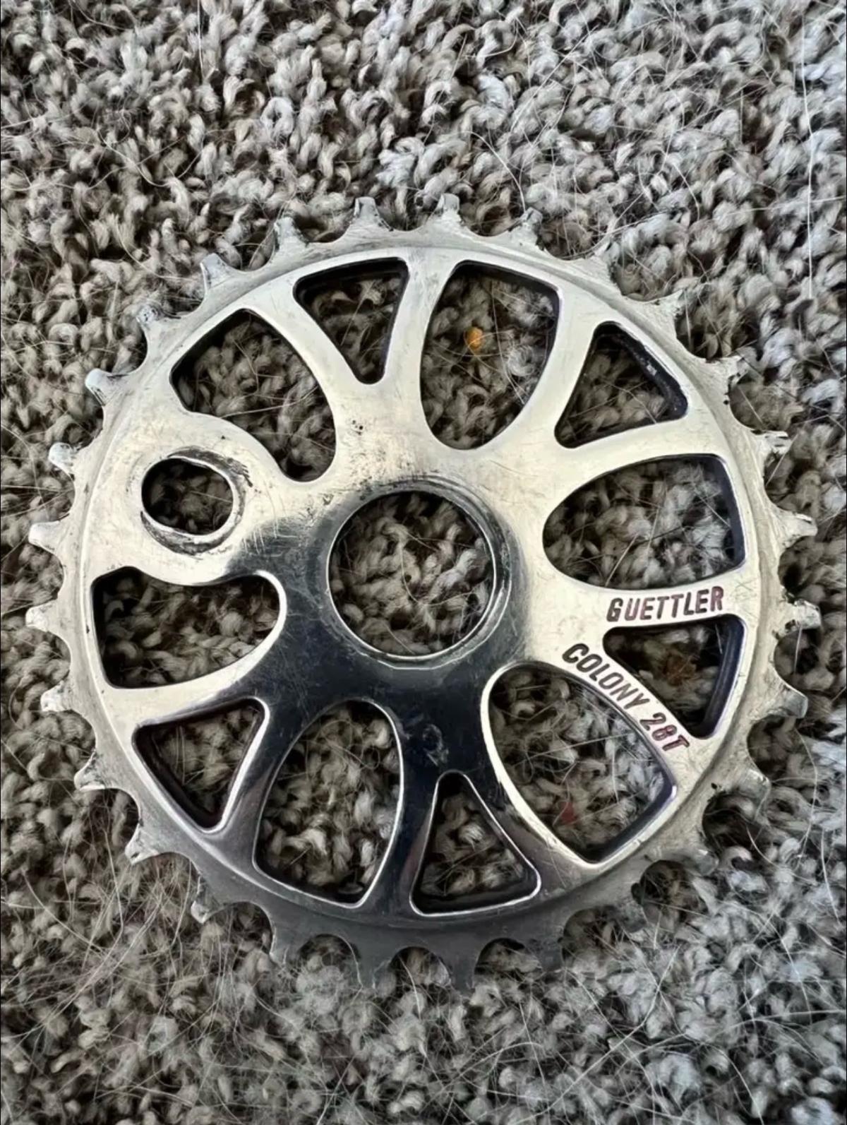 Colony Guettlet 28t BMX Sprocket