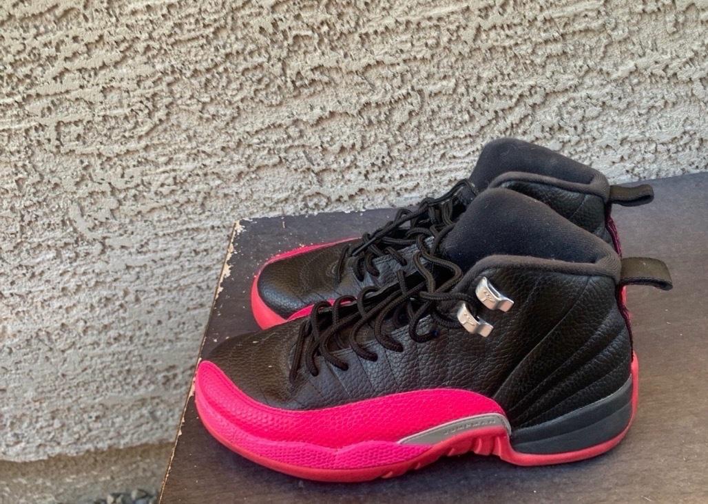 Pink And Black 12s for sale