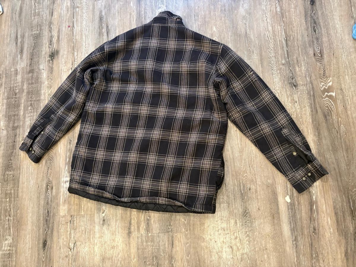 St Johns bay flannel button up jacket