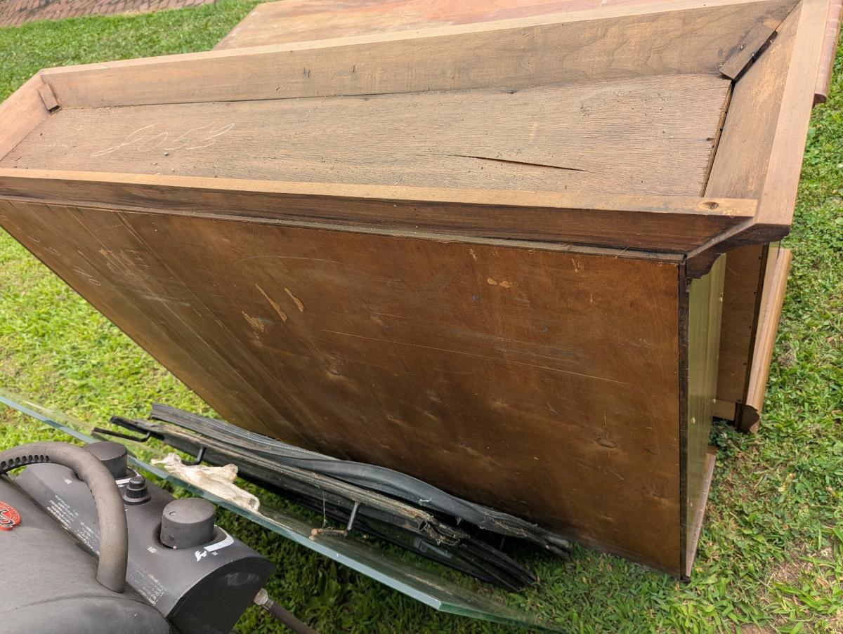 solid Cherry hutch