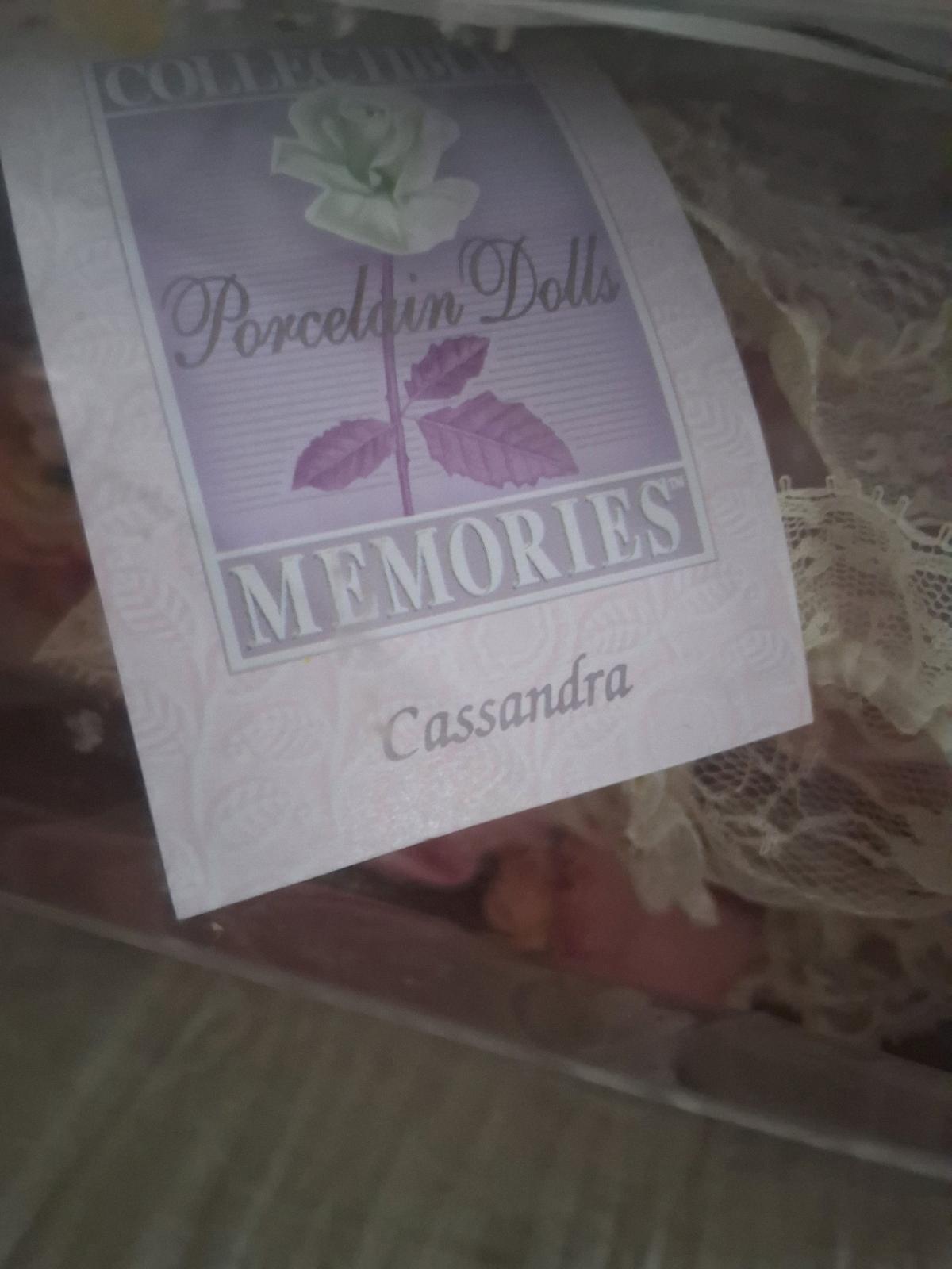 collectable memories porcelain doll