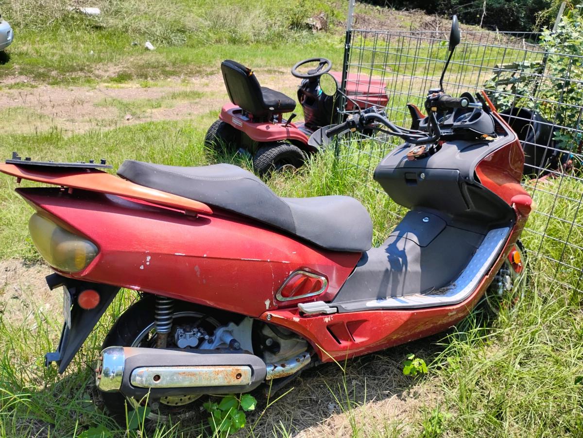gas scooter