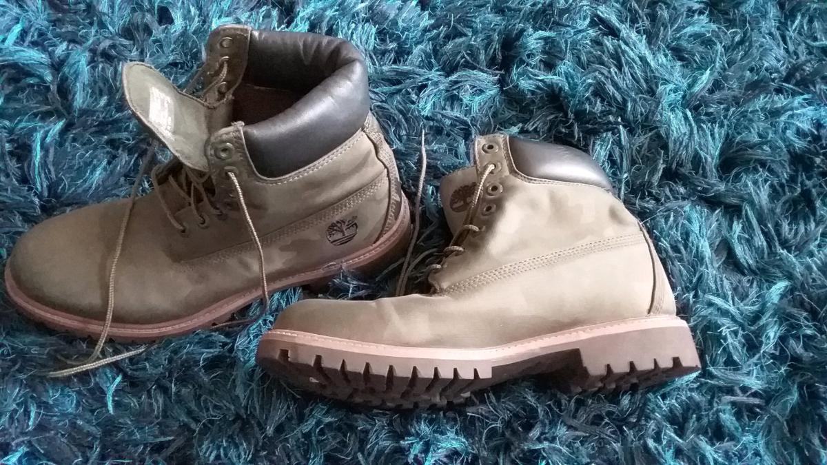 Timberland 6Inch Premium Boots Camo Brown Mens Work Hiking