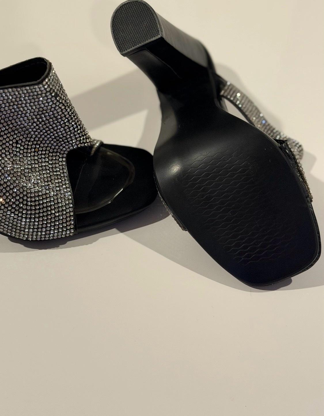 womens size 8 sparkly heels never used size 8