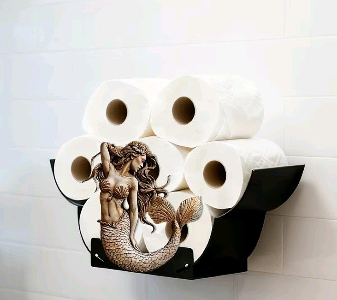 Mermaid Toilet Paper Holder