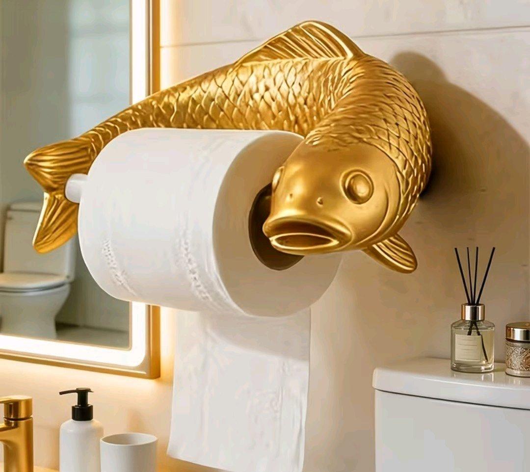 Fish Toilet Paper Holder