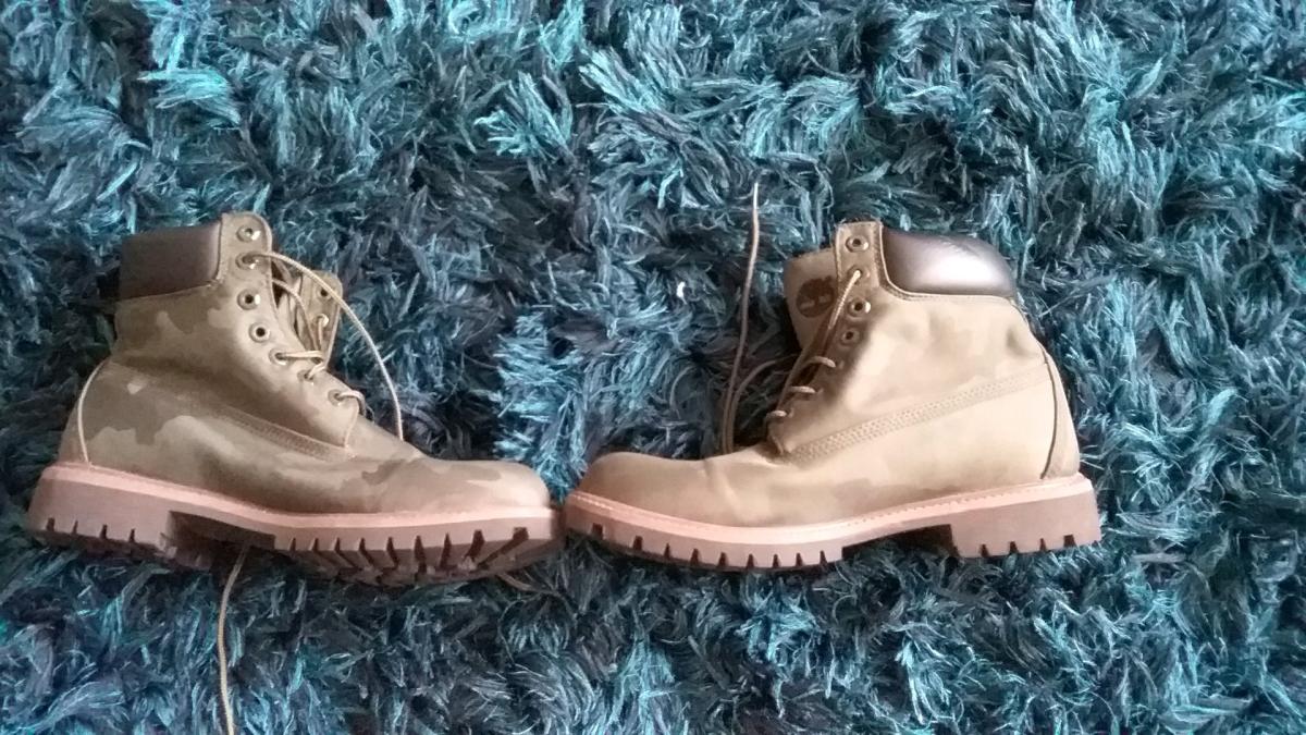 Timberland 6Inch Premium Boots Camo Brown Mens Work Hiking