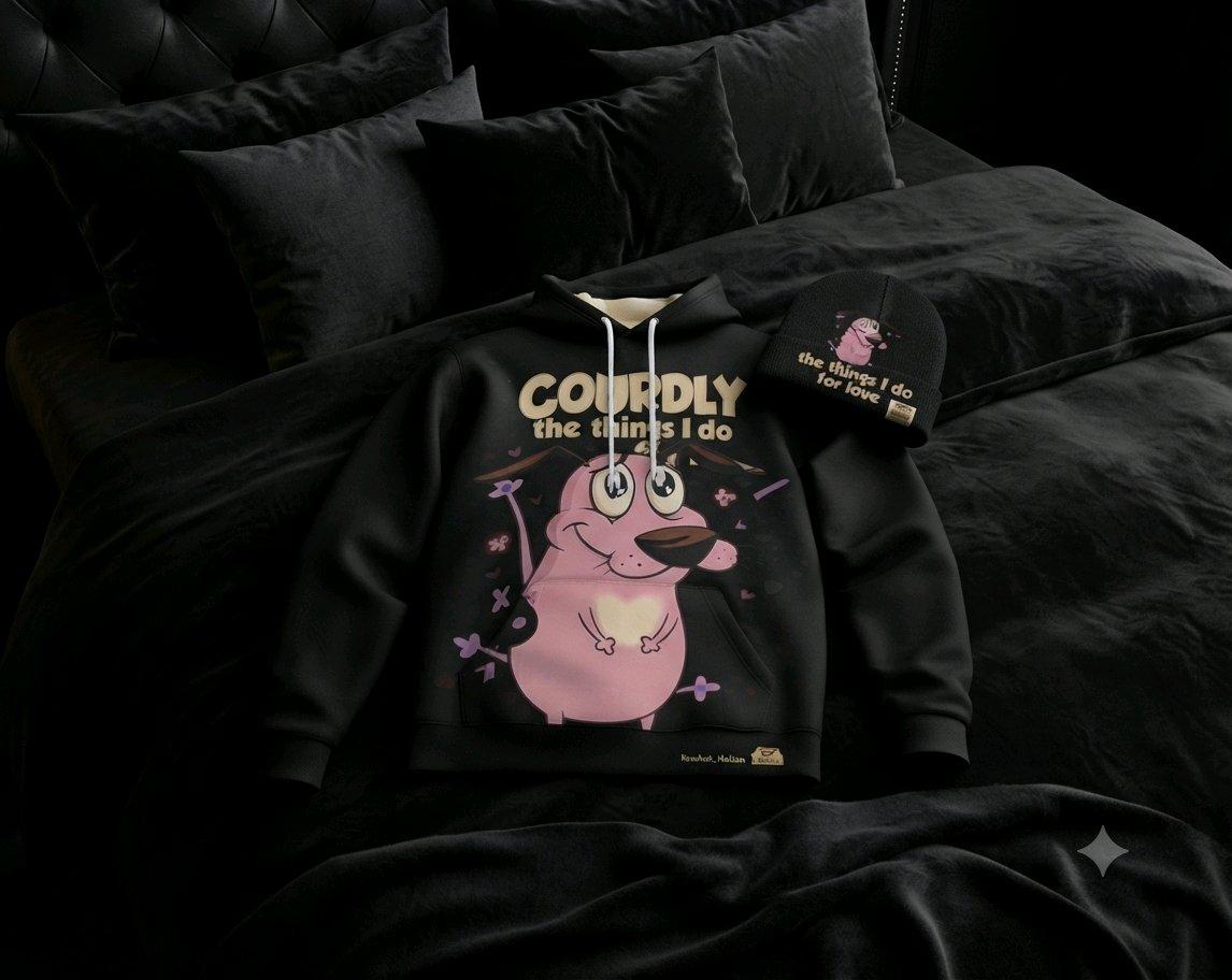 mens courage hoodie