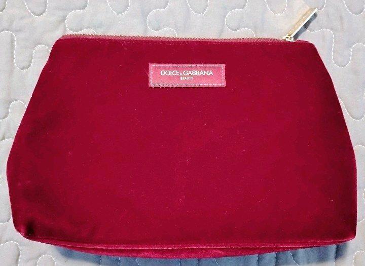 Dolce  Gabbana Deep Red Cosmetic Case