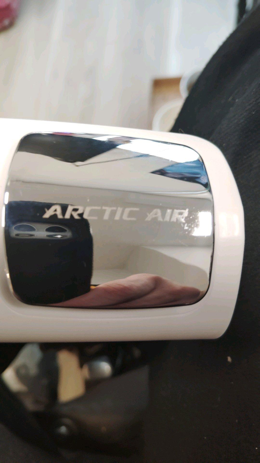 portable around the neck ac  blows cold three speeds