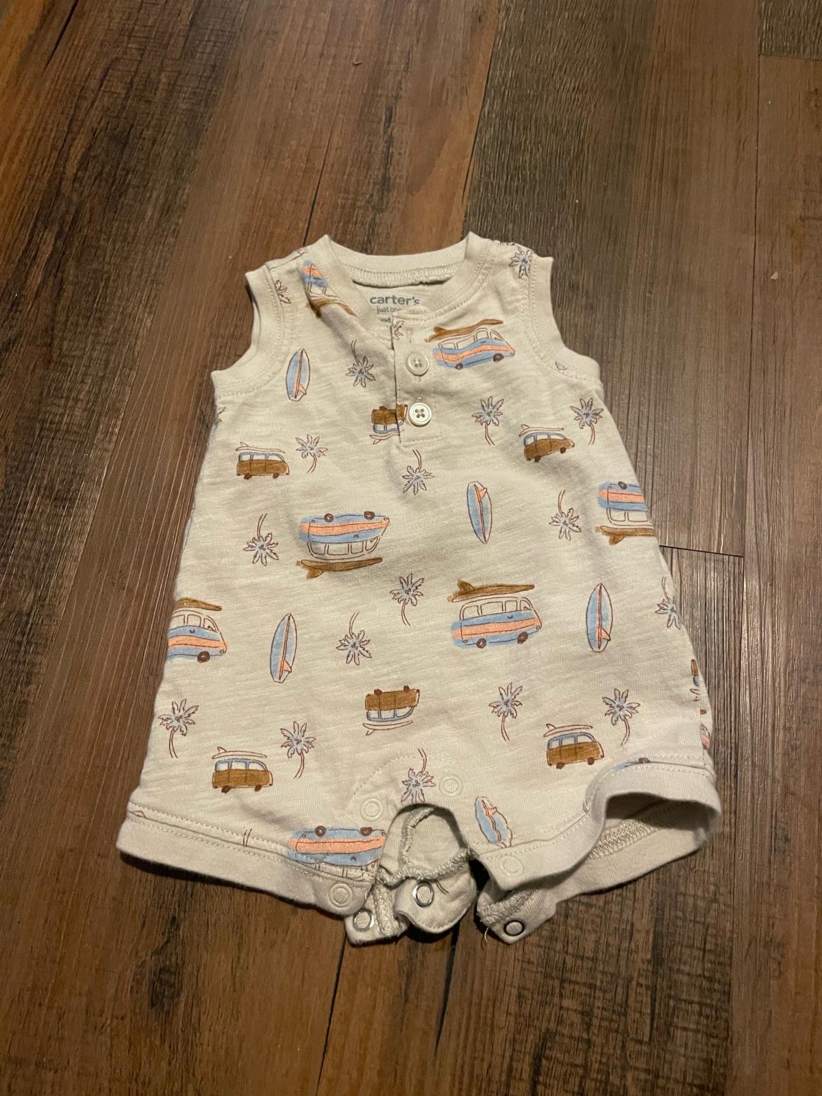ten baby onesies 0 to 3 months