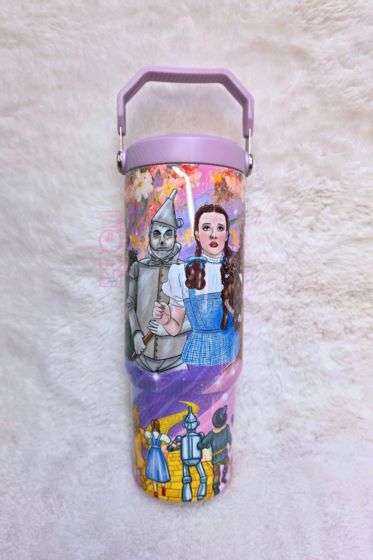 Wizard of oz Flip Straw Tumbler