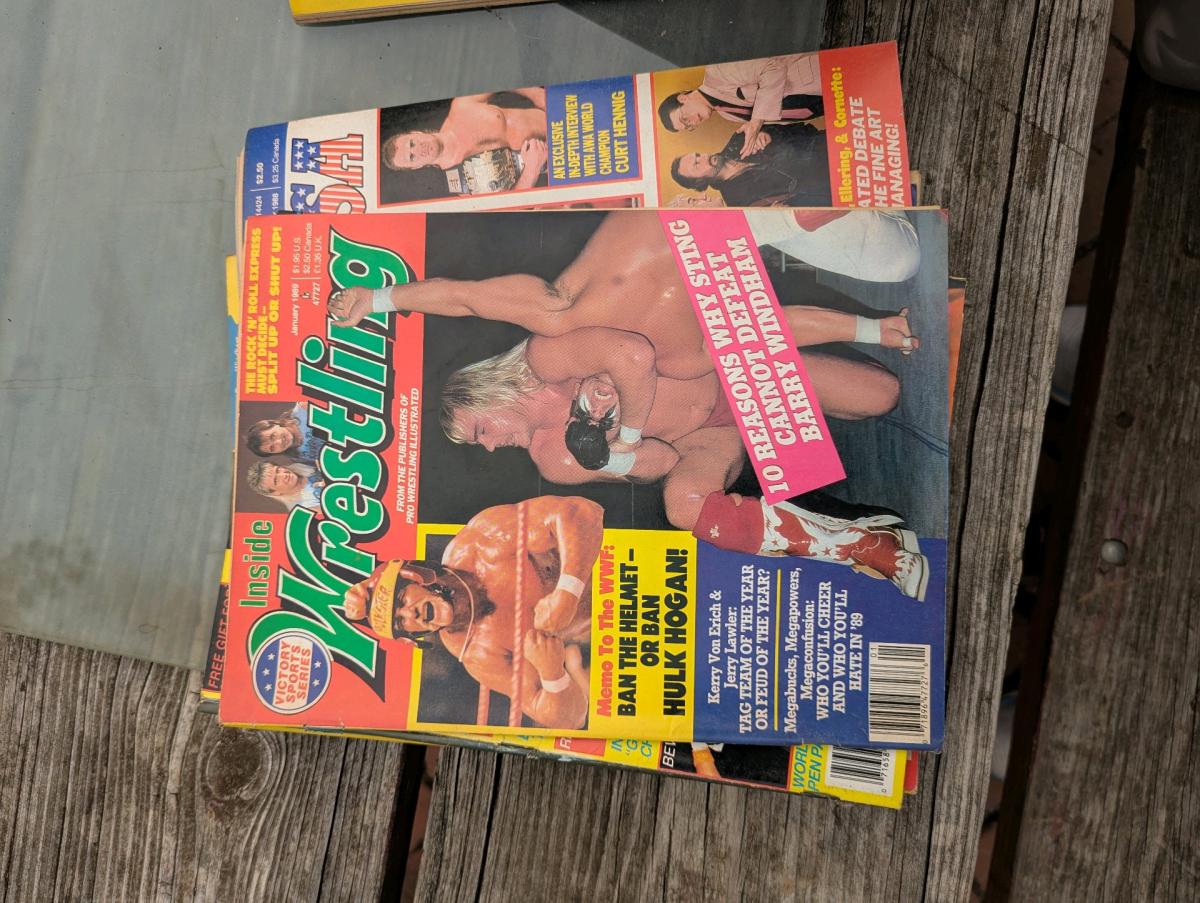 old wwf magazine