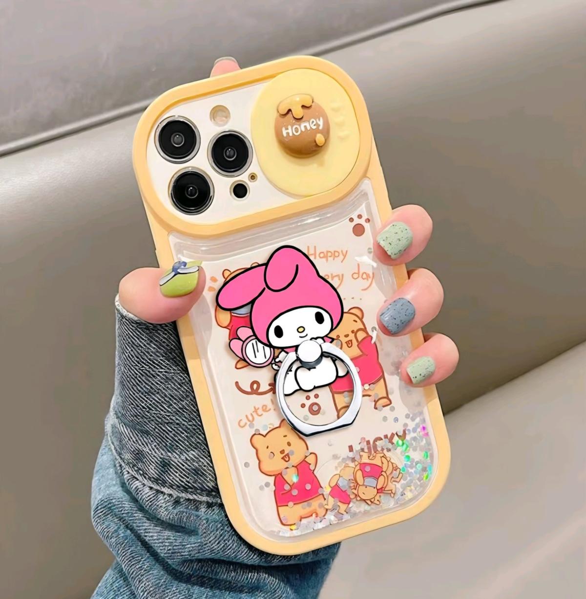 Aros para el telefono Hello Kitty