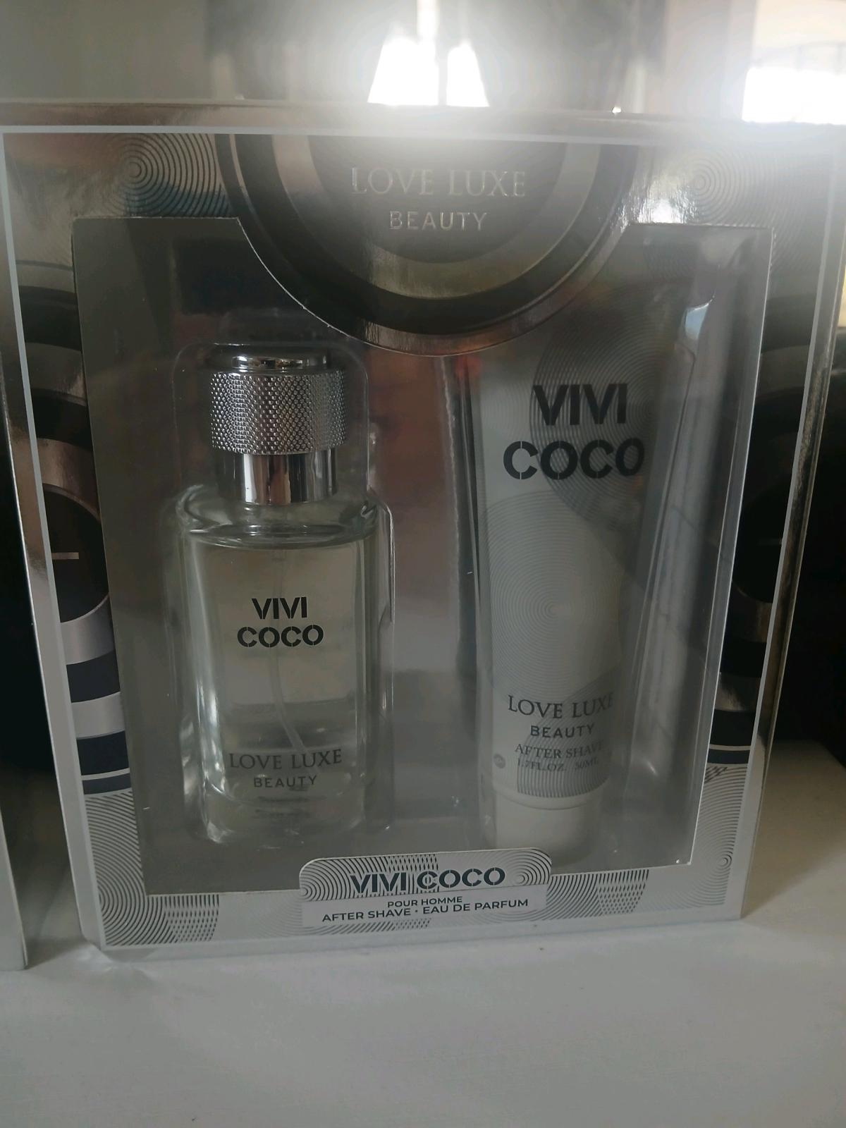Brand New Mens Vivi Coco Love Luxe Beauty Cologne Gift Sets