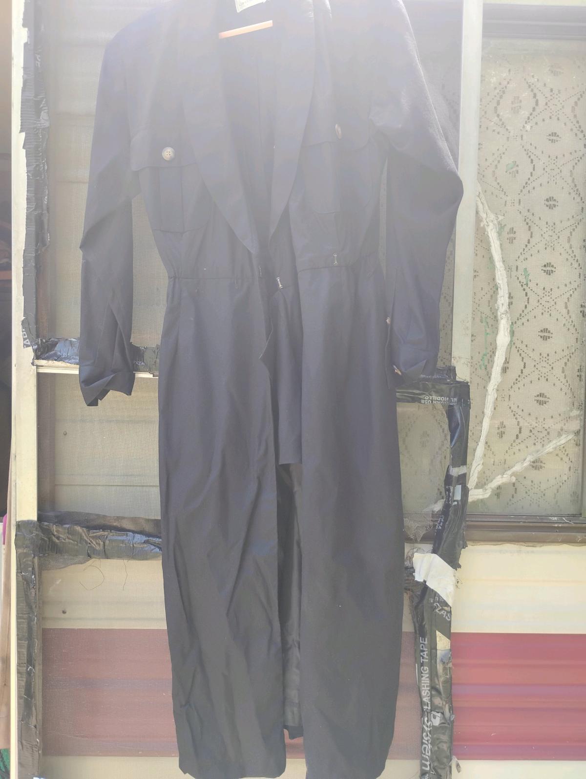 A Liz Claborn Black TrenchCoat