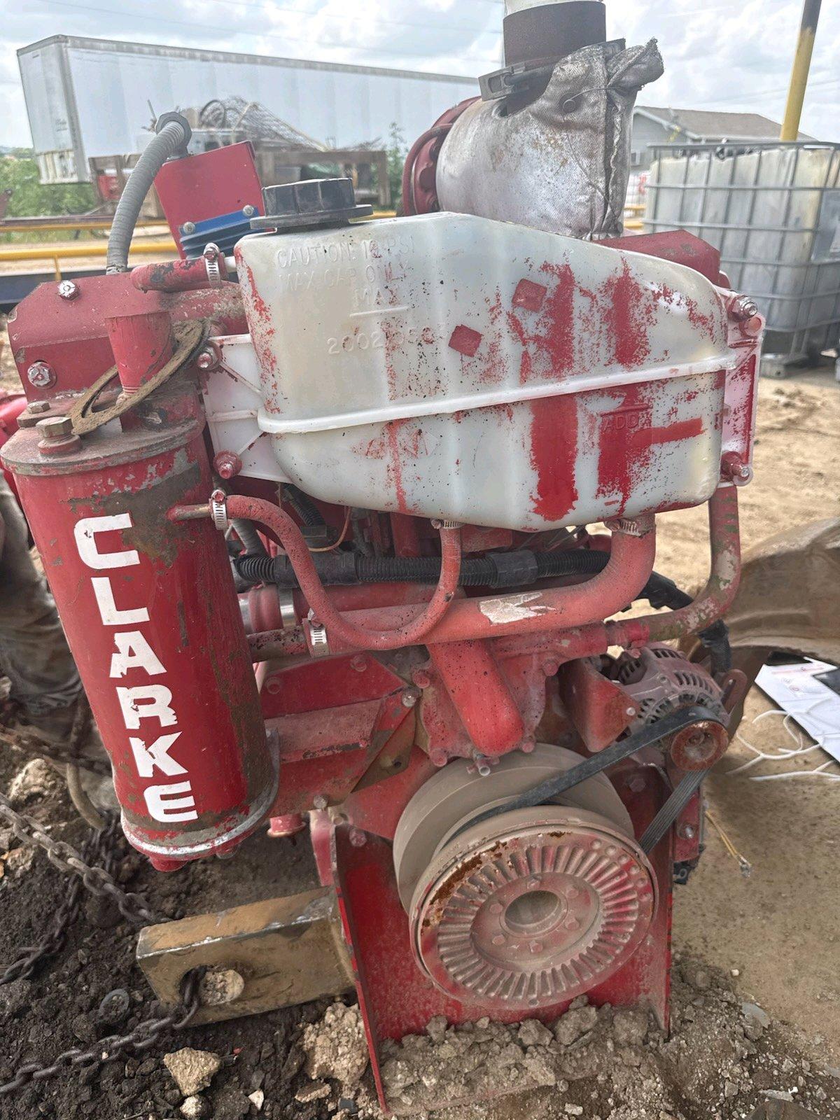 Clarke Fire Pump Engine Desiel