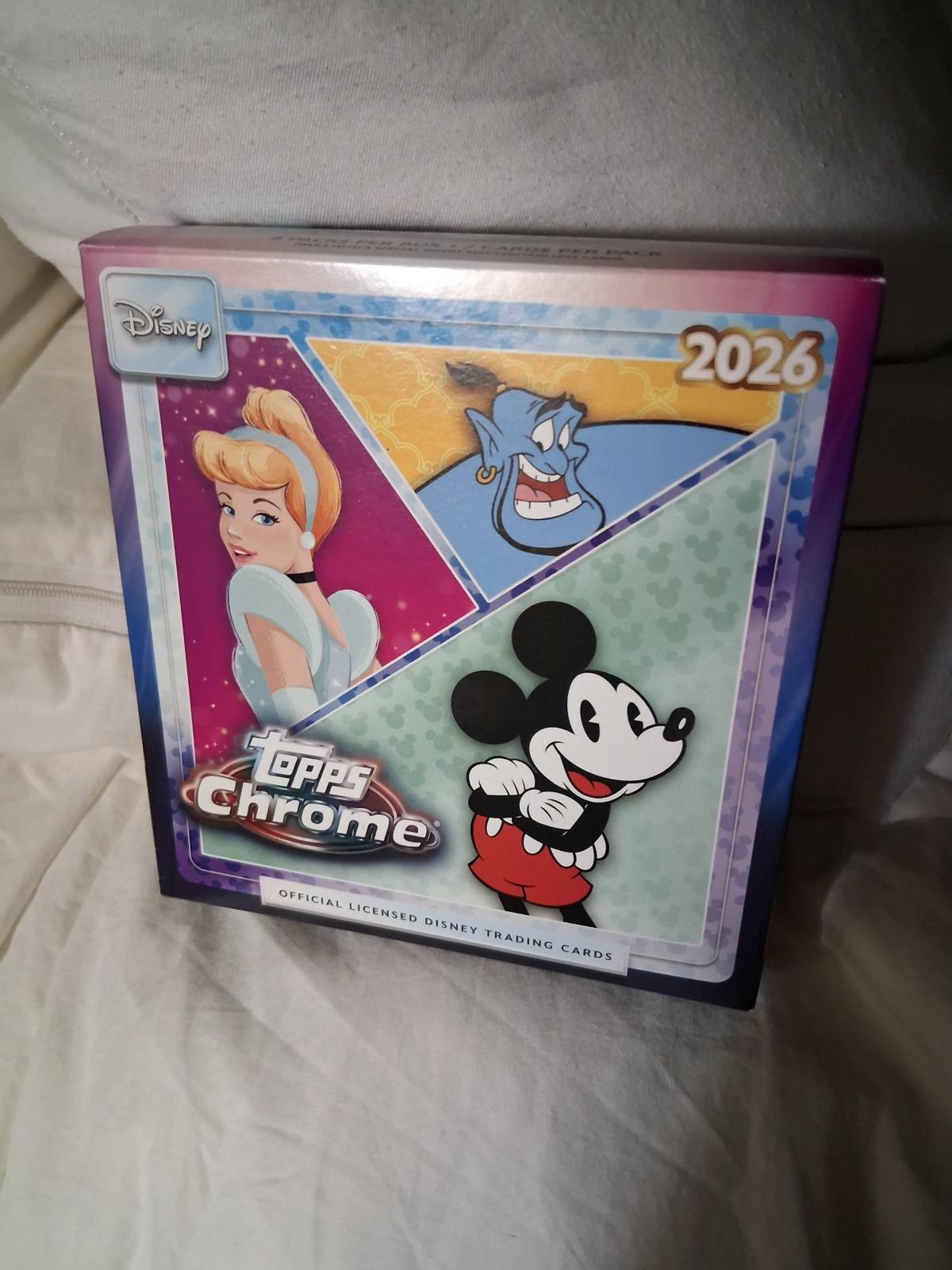 topps 2026 disney collectors cards