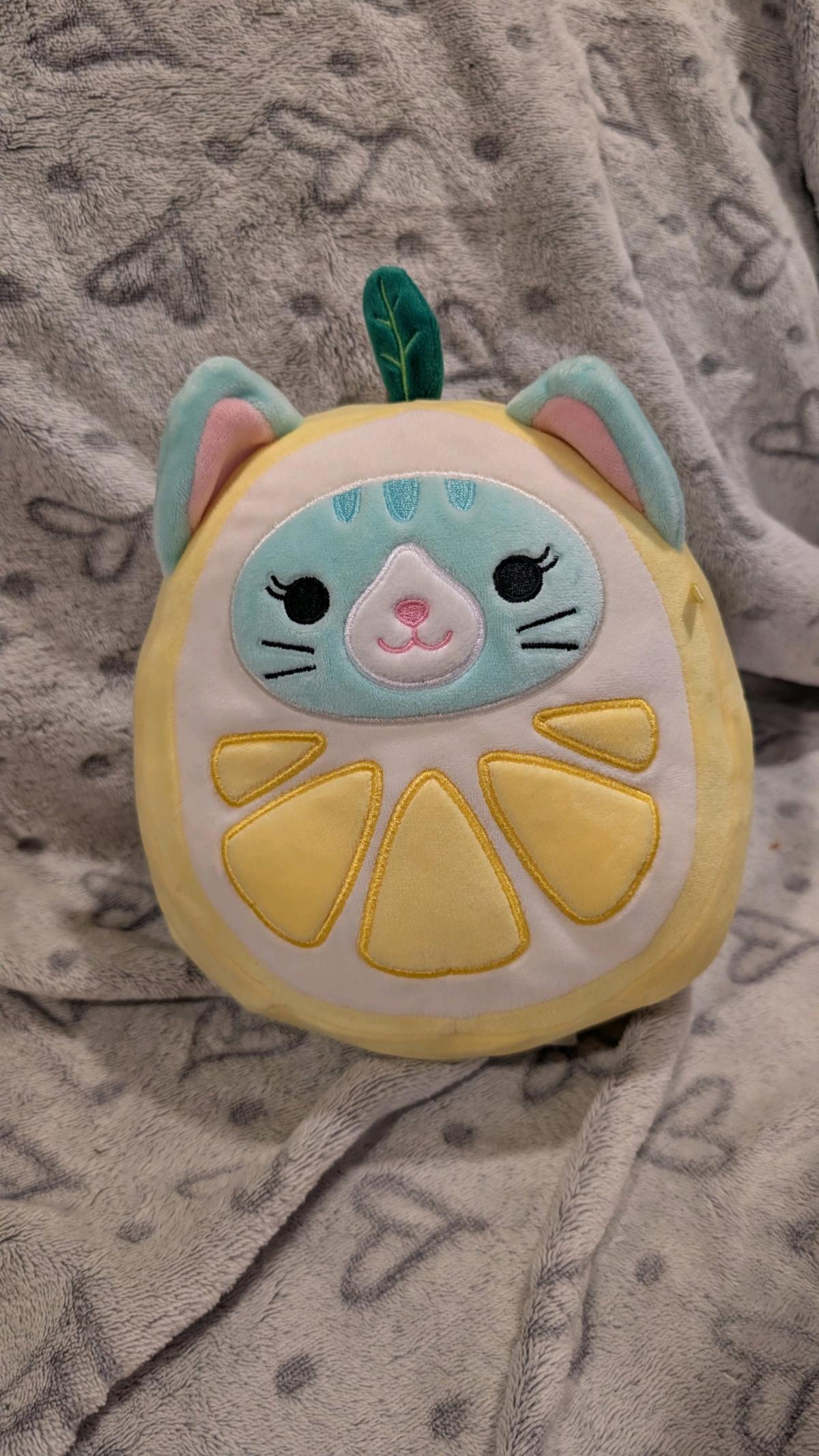lemon cat squishmallow