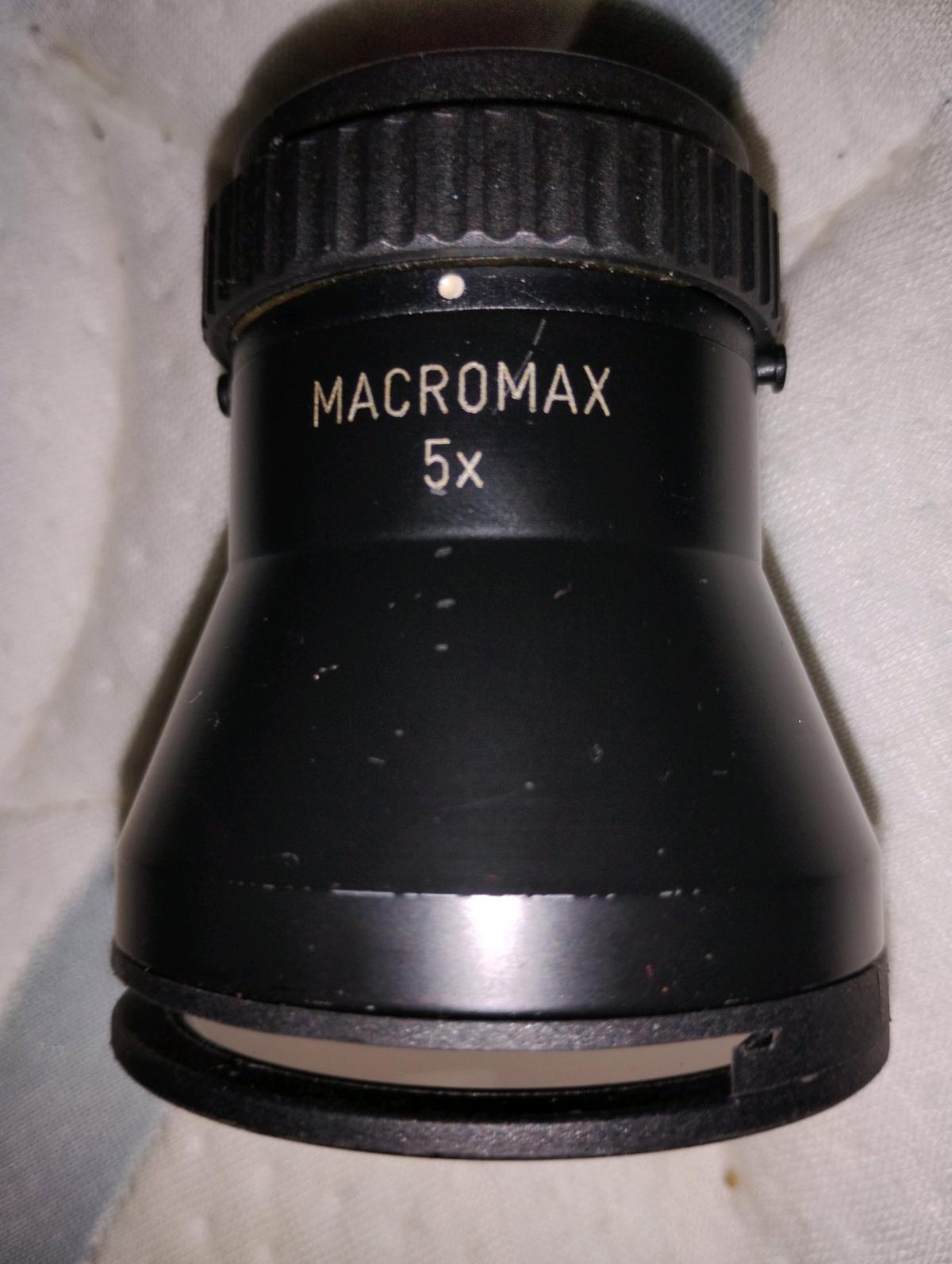 wetzlar loupe macromax 5x with leather og case