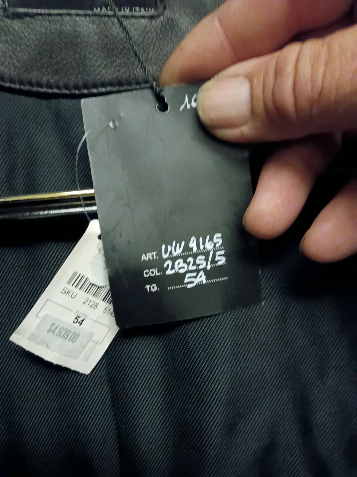 Sleek Kiton leather trench for men Smooth finish with minima