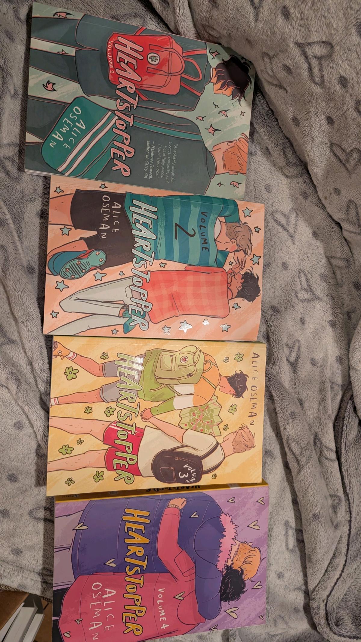 heartstopper books one to four