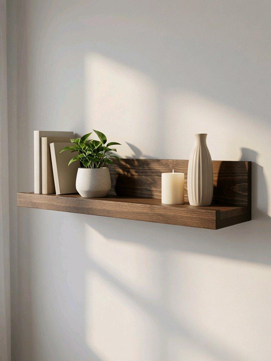 24 inch handmade shelving unit