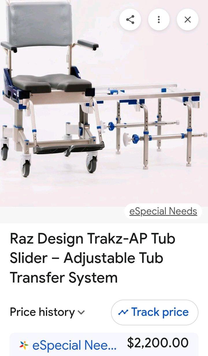 new shower sliding bench