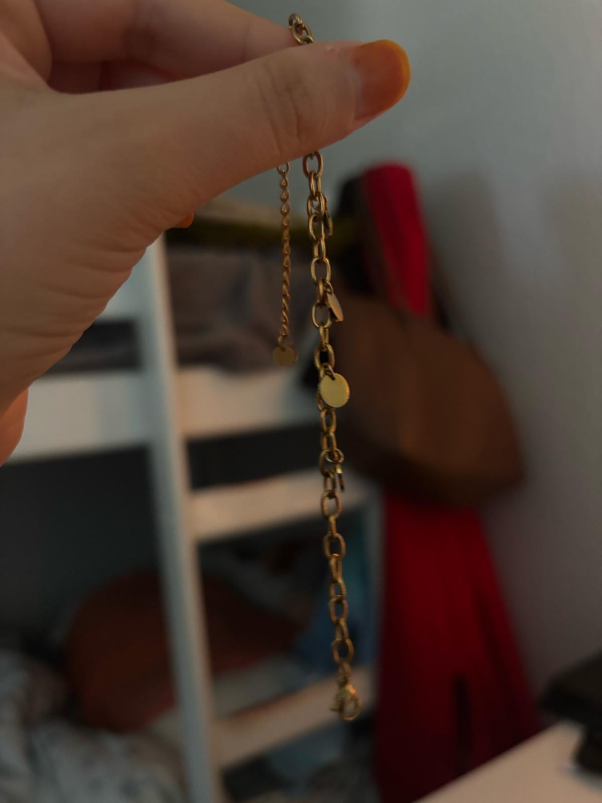 stainless gold bracelet