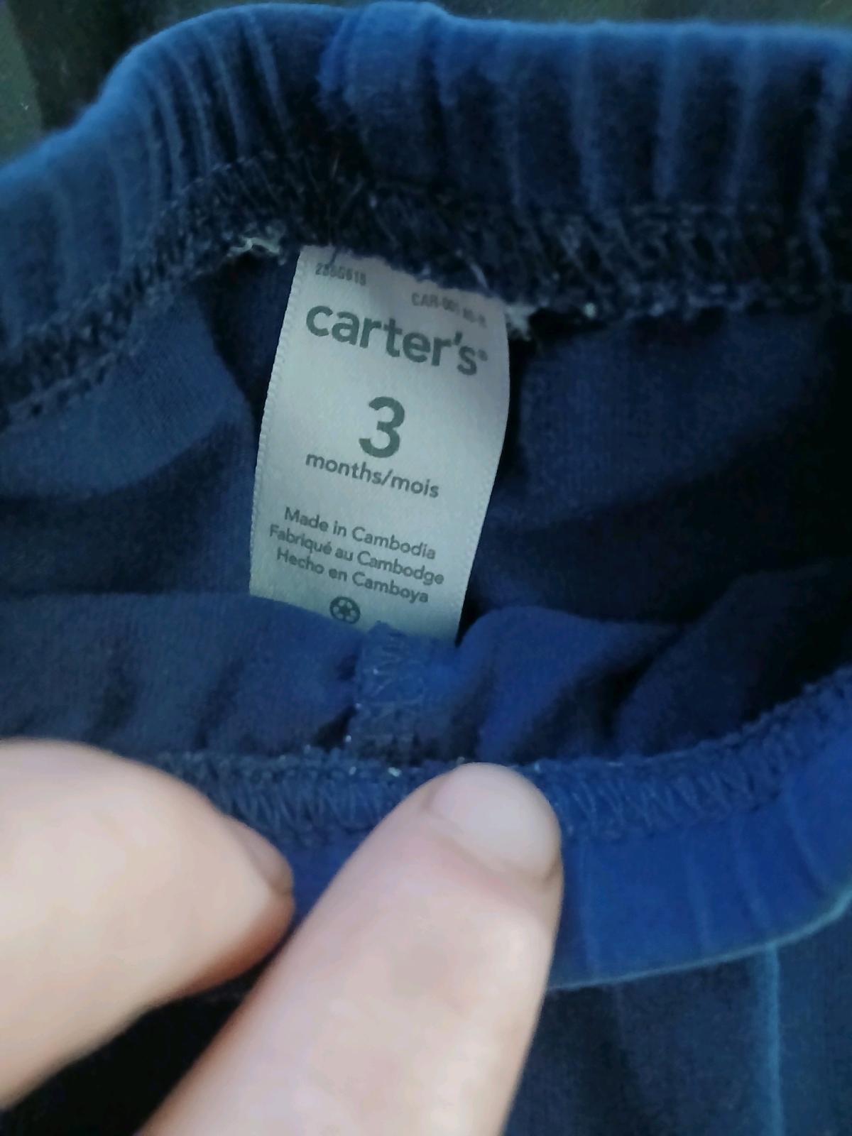 carters 3m legging possibly sweat type baby boy pants