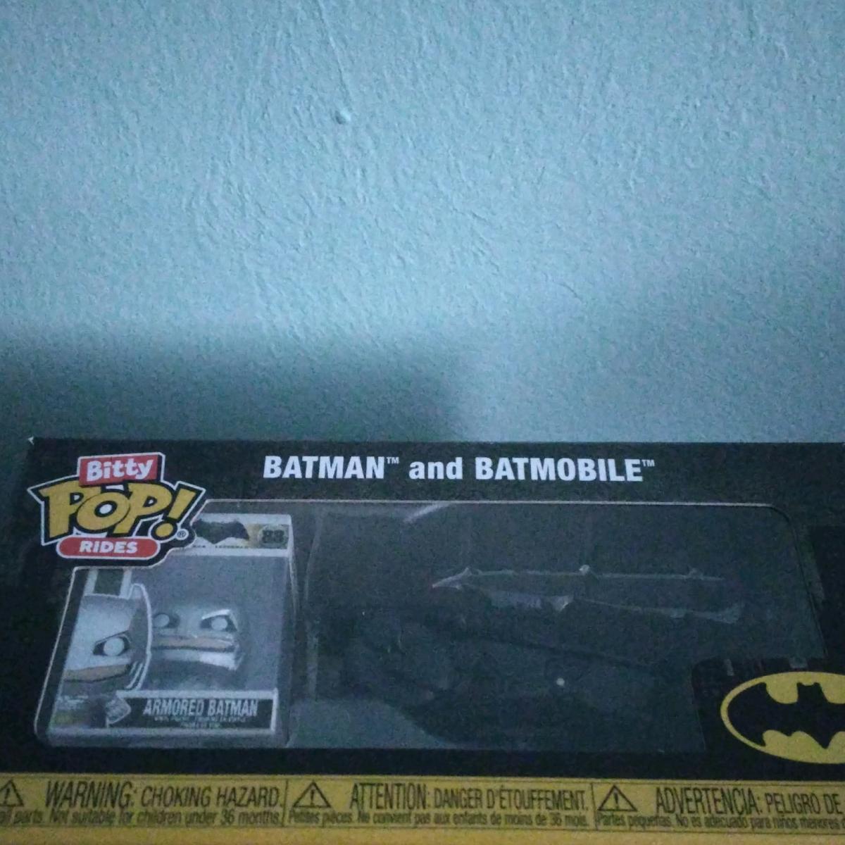Batman Pop Funko Batman and Batmobile
