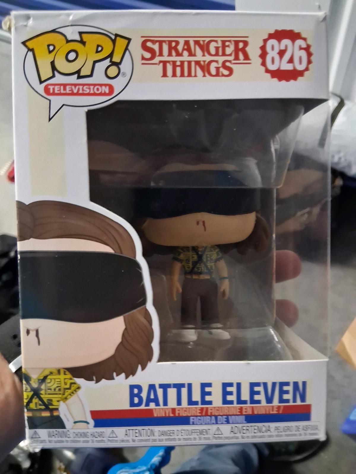stranger things collection of funkos