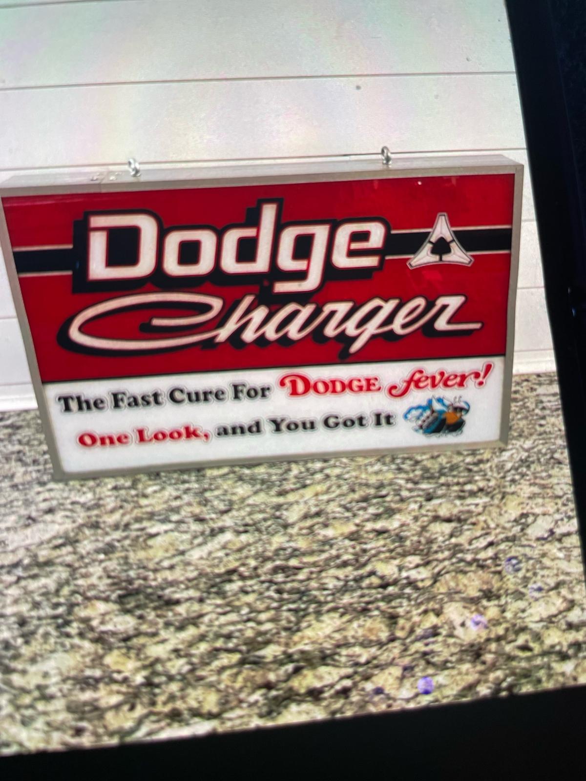Chrysler and Dodge light up signs LED