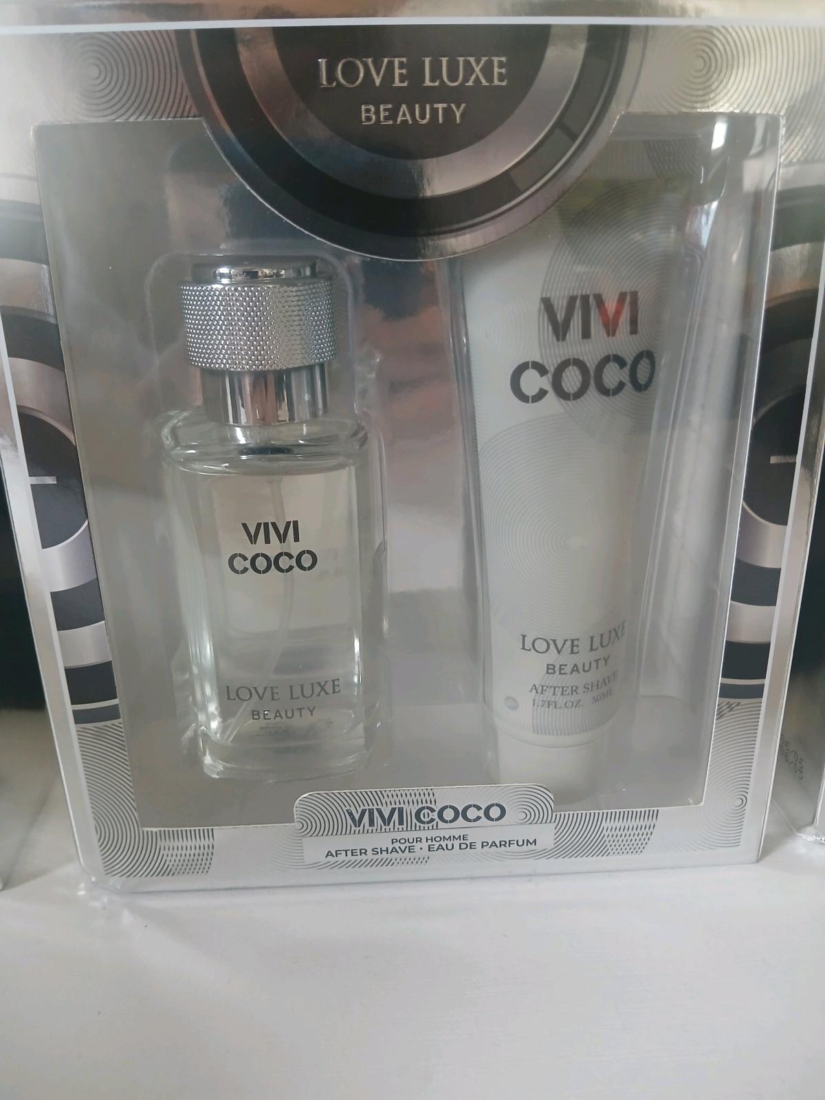 Brand New Mens Vivi Coco Love Luxe Beauty Cologne Gift Sets