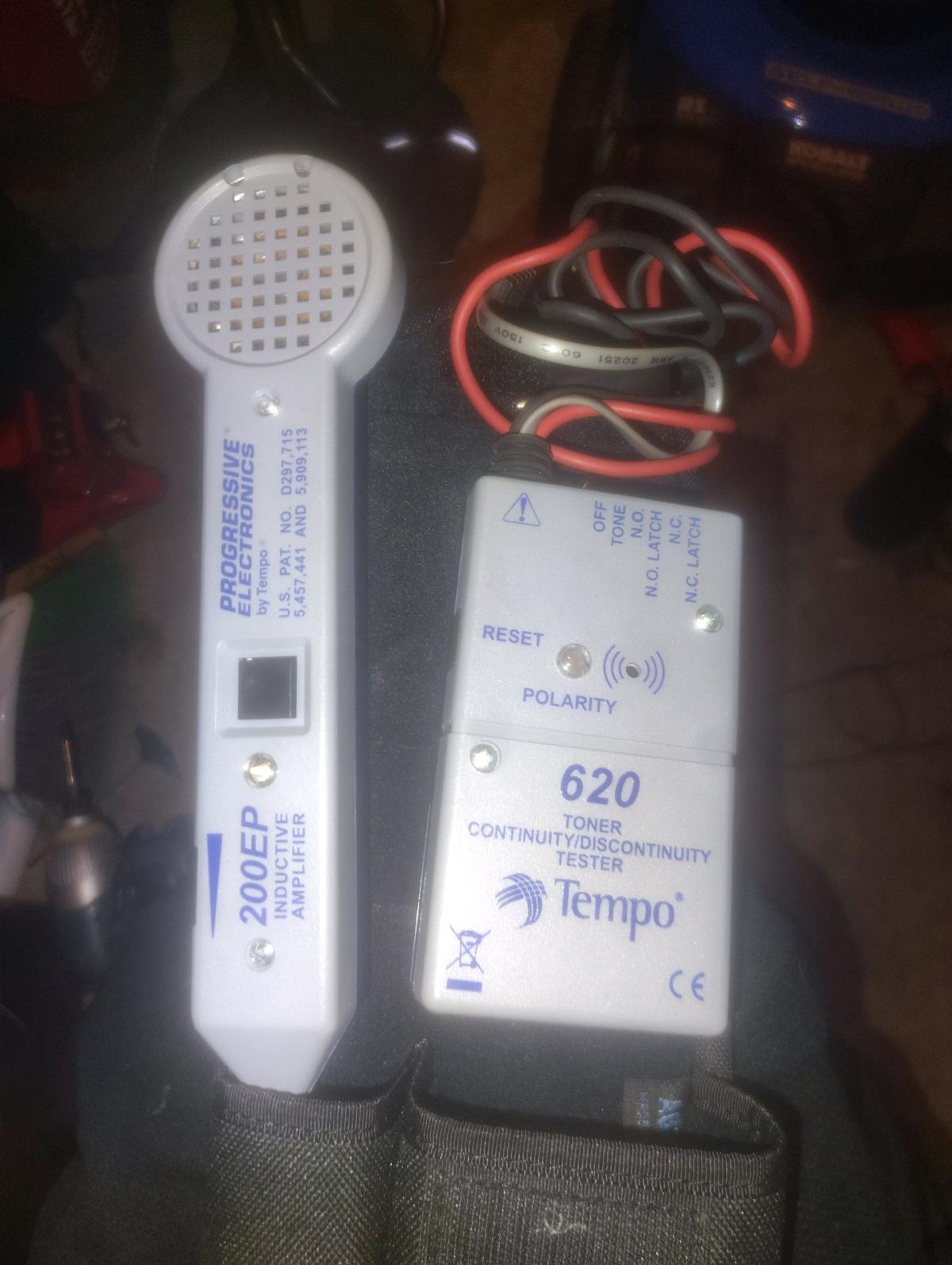 tempo  620 kg security and alarm tone and probe kwire tracer