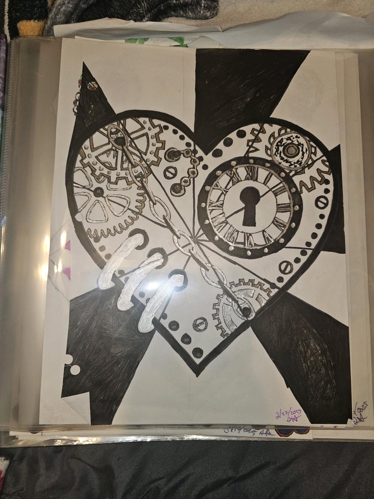 Custom Vibrant Pop Hand Painted Drawings