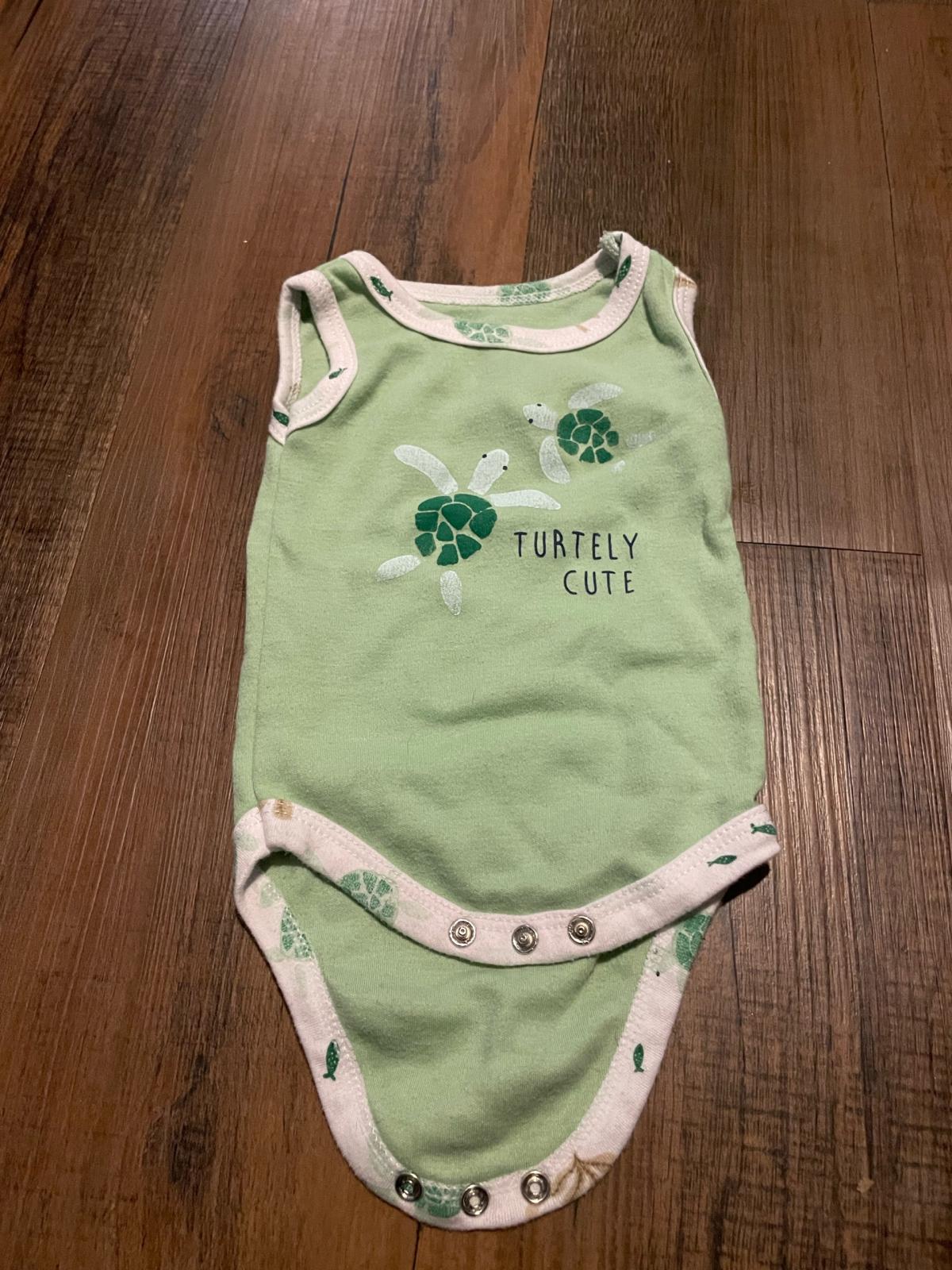 ten baby onesies 0 to 3 months
